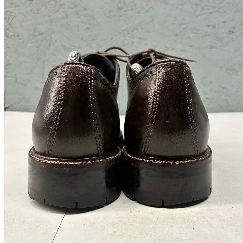 Johnston & Murphy XC Flex Cody Plain Toe Oxford Shoes Men's US 9.5 Brown